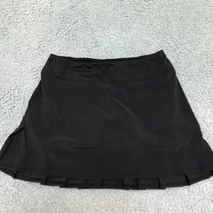 Lululemon pace rival skirt with pleated back